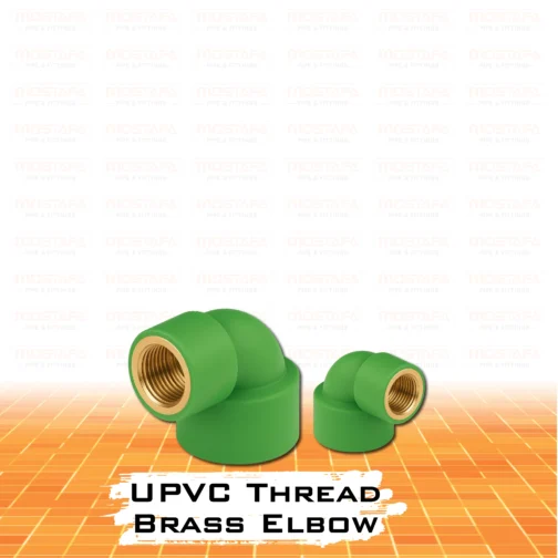 Mostafa uPVC Thread Brass Elbow