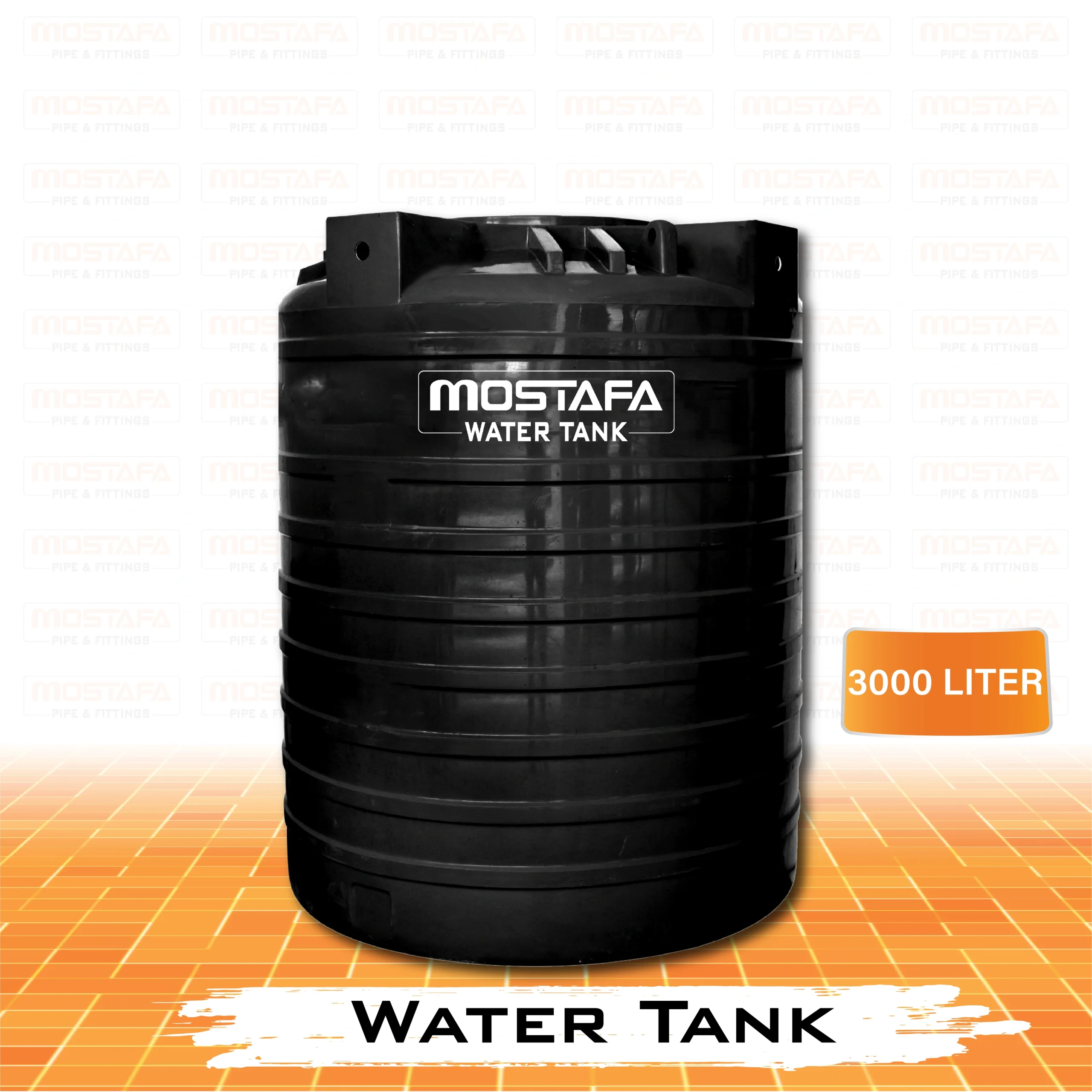 3000 litre water tank