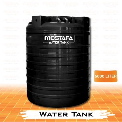 Mostafa 5000 Liter Water Tank (Black)